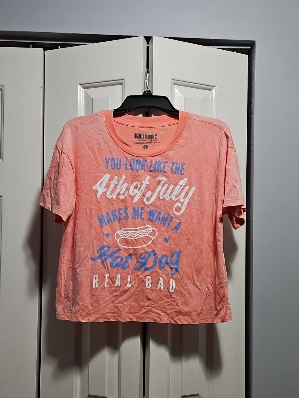 Legally Blonde 4th Of July Hot Dog Tee